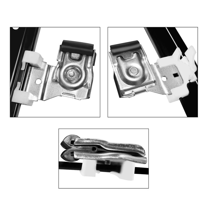 Ameetaa 741-579 Rear Passenger Power Window Regulator Compatible for 2001-2006 GMC Sierra 2500 HD 3500 & Chevrolet Suburban Silverado 1500 Cadillac Escalade - Image 3